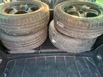 Banden met stalen velgen 4x Pirelli 205/55R16, Ophalen, Gebruikt, 16 inch, Banden en Velgen