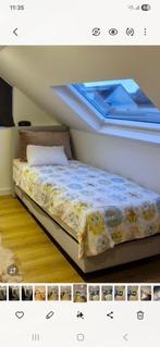 Bed boxspring, Huis en Inrichting, Ophalen, Zo goed als nieuw, Eenpersoons