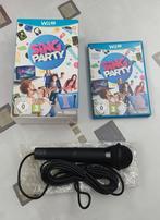 Sing Party Wii U ZGAN nooit gebruikt, Games en Spelcomputers, Games | Nintendo Wii U, Ophalen of Verzenden, Zo goed als nieuw