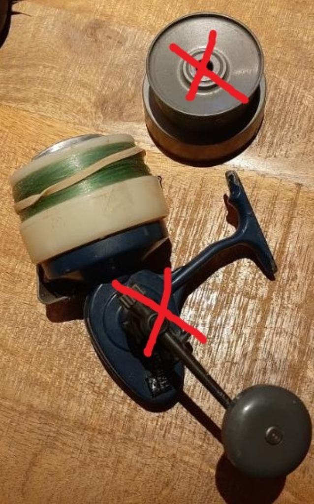 Spoel Mitchel 498, Watersport en Boten, Hengelsport | Zeevissen, Zo goed als nieuw, Overige typen, Ophalen of Verzenden