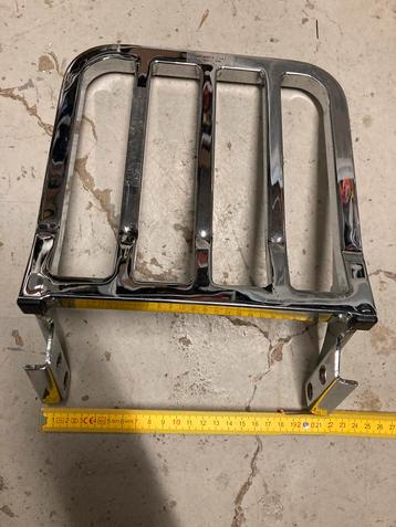 Porte bagage et sissy bar pour harley dyna ( pas fatbob), Enlèvement, Utilisé