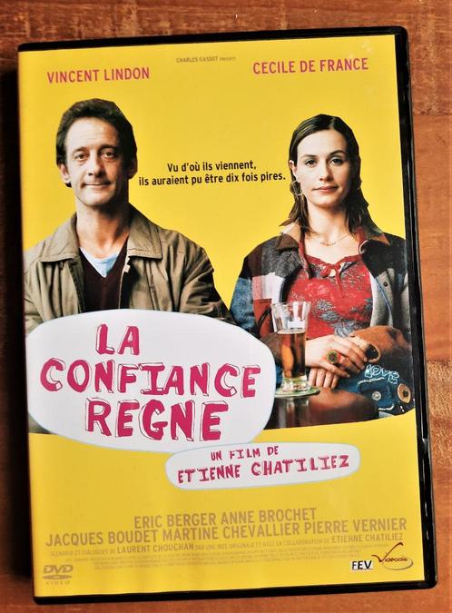 La Confiance règne - Étienne Chatiliez - Vincent Lindon, Cd's en Dvd's, Dvd's | Komedie, Gebruikt, Romantische komedie, Vanaf 9 jaar