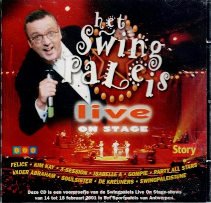 cd   /    Het Swingpaleis Live On Stage, Cd's en Dvd's, Cd's | Overige Cd's, Ophalen of Verzenden