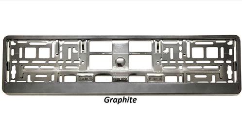 Grafiet kentekenplaathouder, Auto diversen, Kentekenplaathouders, Nieuw, Ophalen of Verzenden