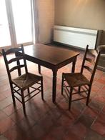 Volhouten stoelen, Huis en Inrichting, Stoelen, Ophalen, Zo goed als nieuw