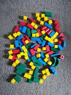 Houten bouwblokkenset/ 120 stuks, Kinderen en Baby's, Speelgoed | Houten speelgoed, Ophalen