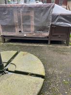 2 FERPLAST KONIJNENHOK RANCH XXL NU 120 EURO, Dieren en Toebehoren, Knaagdieren en Konijnen | Hokken en Kooien, Ophalen, Zo goed als nieuw