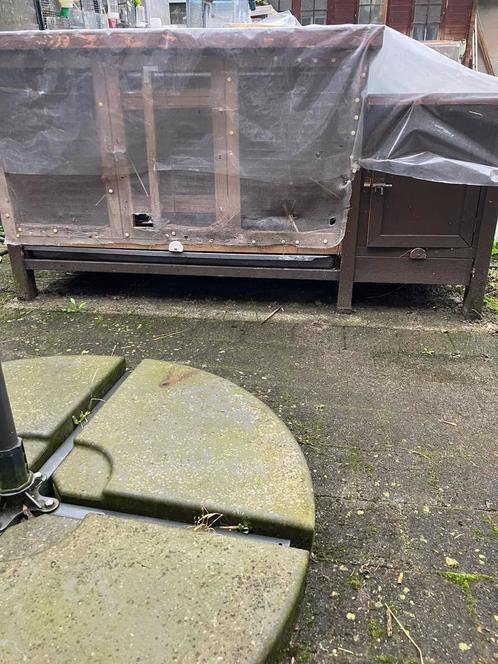 2 FERPLAST KONIJNENHOK RANCH XXL NU 120 EURO, Dieren en Toebehoren, Knaagdieren en Konijnen | Hokken en Kooien, Zo goed als nieuw