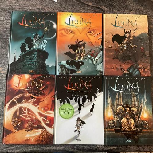 Luuna - tomes 1 à 6 en E.O., Boeken, Stripverhalen, Gelezen, Meerdere stripboeken, Ophalen