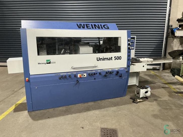 Vierzijdige schaafmachines Weinig Unimat 500 2006, Zakelijke goederen, Machines en Bouw | Houtbewerking