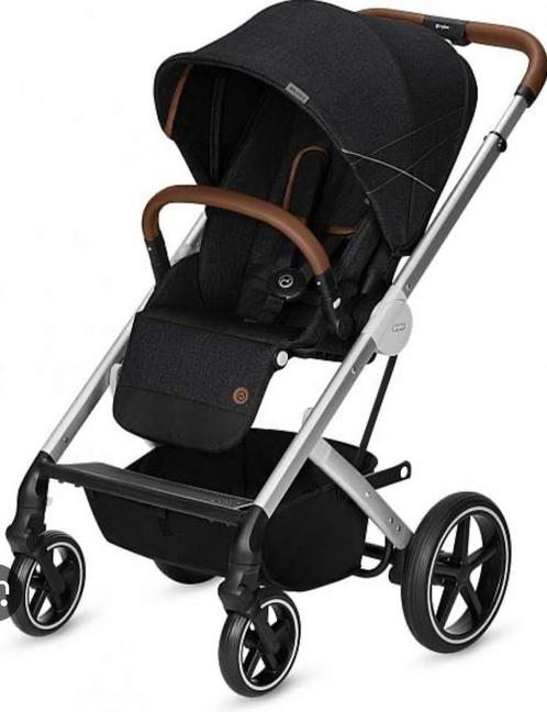 Poussette Cybex Balios + assisses + maxi cosy + base auto, Kinderen en Baby's, Kinderwagens en Combinaties, Gebruikt, Kinderwagen