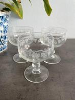 Vintage Luminarc wijnglazen "Sarment de Vigne", Antiek en Kunst, Antiek | Glaswerk en Kristal, Ophalen