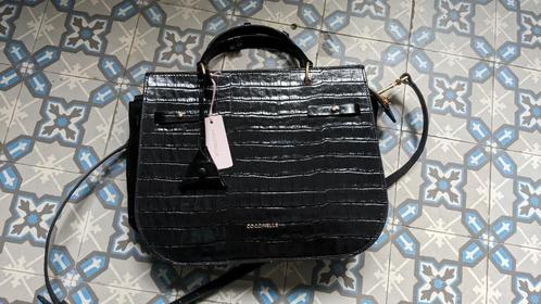 Sac coccinelle cuir clearance noir