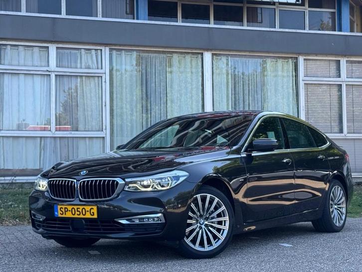 BMW 6-serie Gran Turismo 640d xDrive 320PK Luxury line VOL!!, Auto's, BMW, Bedrijf, 6 Reeks, 360° camera, ABS, Achteruitrijcamera