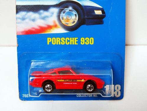 Porsche 930 Turbo Hot Wheels #148 Blackwall (1991), Hobby en Vrije tijd, Modelauto's | Overige schalen, Nieuw, Auto, Ophalen of Verzenden