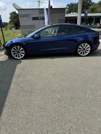 Tesla model 3 performance, Auto's, Automaat, Blauw, Leder, Particulier