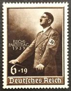 Deutsches Reich: A.Hitler Reichsparteitag 1939, Postzegels en Munten, Postzegels | Europa | Duitsland, Overige periodes, Ophalen of Verzenden