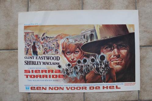 filmaffiche Clint Eastwood Two Mules For Sister Sarah poster, Collections, Posters & Affiches, Comme neuf, Cinéma et TV, A1 jusqu'à A3
