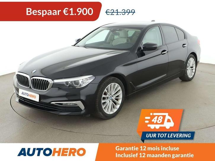 BMW 5 Serie 520 520d Luxury Line (bj 2017), Auto's, BMW, Te koop, 5 Reeks, ABS, Airbags, Airconditioning, Bluetooth, Boordcomputer