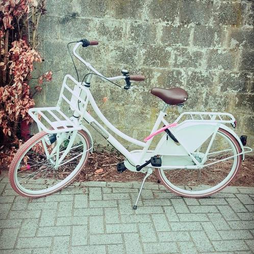 PRACHTIGE DAMESFIETS! - Popal Daily Dutch Basic+ (wit), Fietsen en Brommers, Fietsen | Dames | Damesfietsen, Zo goed als nieuw