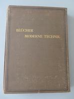 1912 Blücher Moderne Techniek Pop Up Boten Vliegtuigen machi, Verzenden, Zo goed als nieuw, Bouwkunde