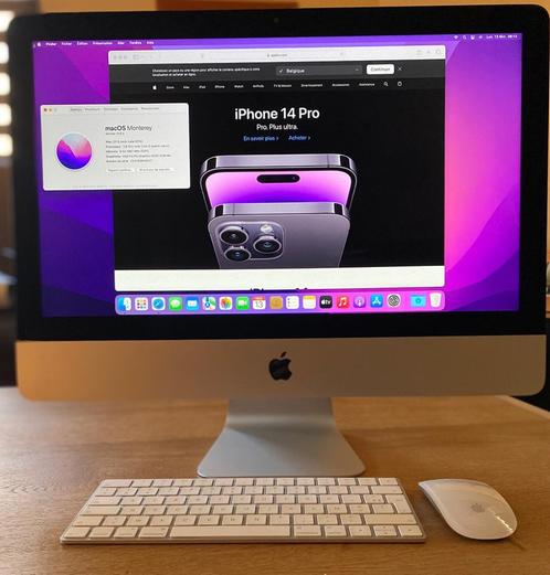 iMac 21.5-pouces Core i5 - Disque : 1 TB, Informatique & Logiciels, Apple Desktops, Utilisé, iMac, HDD, 2 à 3 Ghz, 8 GB, Enlèvement