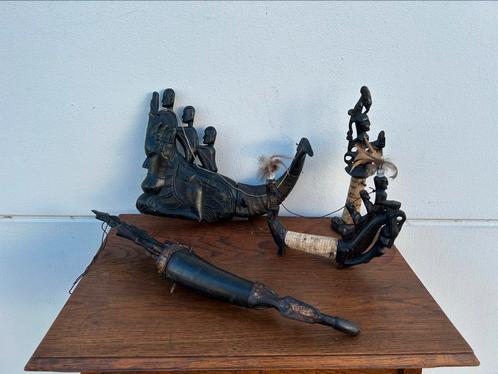 Lotje Houtsnijwerk, Antiek en Kunst, Kunst | Niet-Westerse kunst, Ophalen of Verzenden