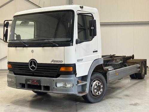 Mercedes-Benz Atego 1217 haakarm vrachtwagen, Auto's, Vrachtwagens, Bedrijf, Te koop, Mercedes-Benz, Diesel, 2 deurs, Handgeschakeld