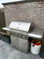 Gasbarbecue GRANDHALL PROFESSIONAL type 529 volledig inox., Jardin & Terrasse, Barbecues à gaz, Grandhall, Enlèvement, Utilisé
