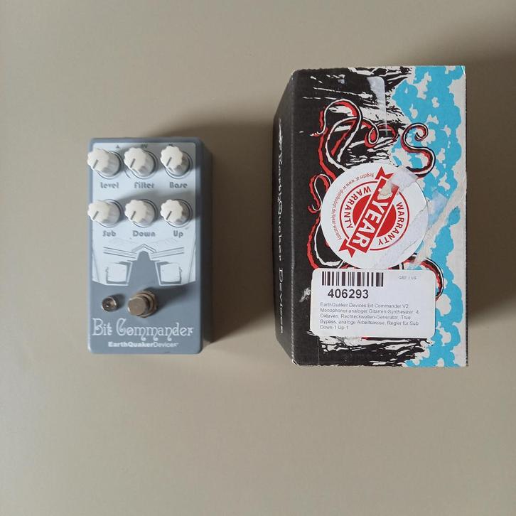 EarthQuaker Devices Bit Commander V2, Musique & Instruments, Amplis | Basse & Guitare, Utilisé, Guitare, Enlèvement