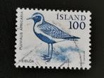 Islande 1981 - oiseaux - Pluvier doré, Timbres & Monnaies, Timbres | Europe | Scandinavie, Affranchi, Enlèvement ou Envoi, Islande