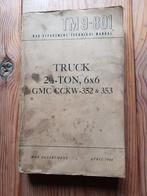 1944 TM 9-801 GMC CCKW 352 353, Collections, Objets militaires | Seconde Guerre mondiale, Enlèvement ou Envoi