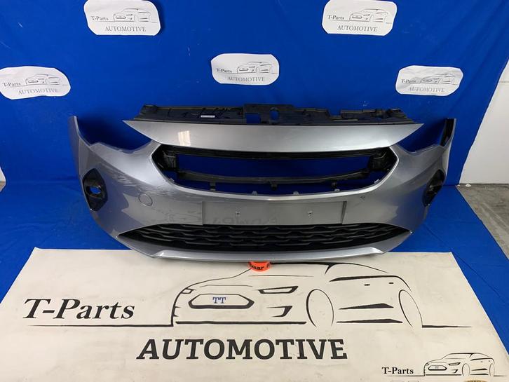 Opel corsa F voorbumper bumper 2019+ grille rooster, Auto-onderdelen, Carrosserie, Bumper, Opel, Gebruikt