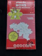 Geocart Kaart van Mons en de buitenwijken, Boeken, Atlassen en Landkaarten, Ophalen, Gelezen, België, Overige typen