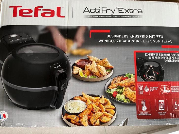 Airfryer Extra tefal, Electroménager, Friteuses à air, Utilisé, Friteuse à air, 750 à 999 grammes, Enlèvement ou Envoi