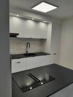 Meubles de cuisine blanc mat, Ophalen, Wit, Met kookeiland, Nieuw