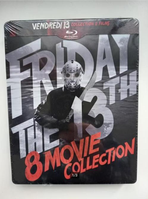 Vendredi 13 La Collection 8 films Edition Limitée Steelbook, Cd's en Dvd's, Blu-ray, Nieuw in verpakking, Horror, Boxset, Verzenden