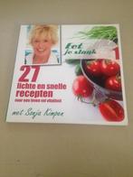 27 lichte en snelle recepten met Sonja Kimpen - eet je slank, Livres, Livres de cuisine, Comme neuf, Enlèvement ou Envoi