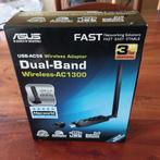 Asus USB-AC56 Wireless Adapter Dual-Band Wireless-AC1300, Ophalen of Verzenden, Zo goed als nieuw, Extern, Asus