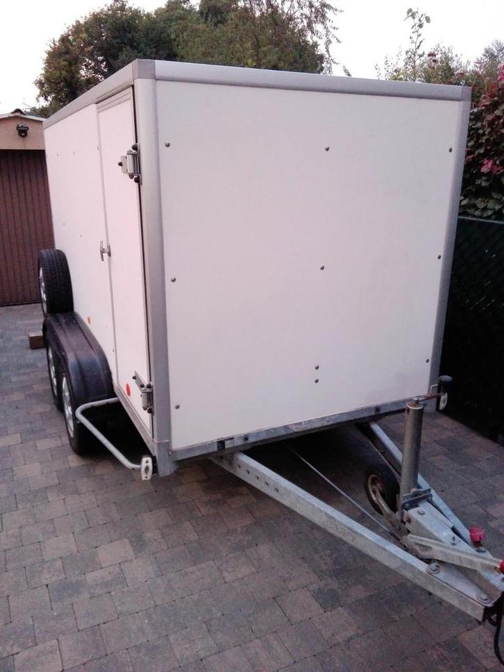 Aanhang dubbelasser power Trailer, Auto diversen, Aanhangers en Bagagewagens, Gebruikt, Ophalen