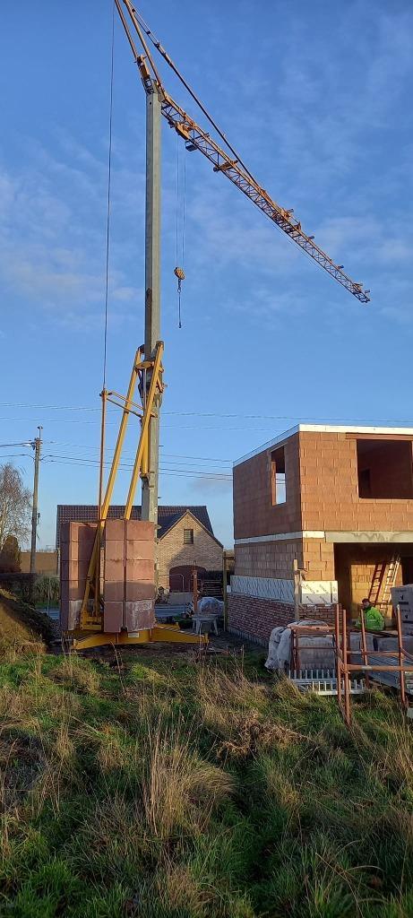 Bouwkraan Potain HD25, Zakelijke goederen, Machines en Bouw | Kranen en Graafmachines, Kraan, Ophalen