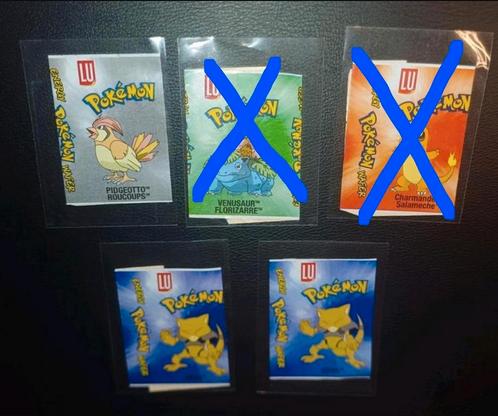 Vintage: pokemon Lu-verpakkingen, Hobby en Vrije tijd, Verzamelkaartspellen | Pokémon, Zo goed als nieuw, Ophalen of Verzenden