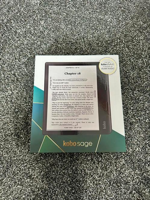 Kobo Sage - Liseuse électronique 8 pouces *SCELLÉE*, Informatique & Logiciels, E-readers, Comme neuf, 8 pouces, 16 GB ou plus