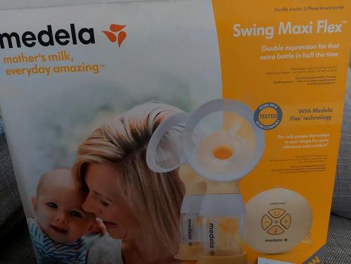 Medela Swing Maxi Flex - dubbele elektrische borstkolf, Kinderen en Baby's, Babyvoeding en Toebehoren, Zo goed als nieuw, Borstkolf