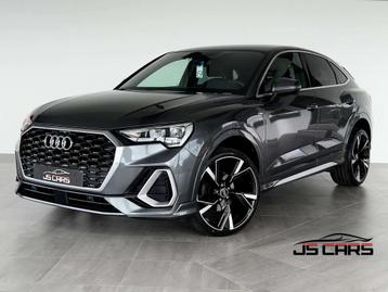 Audi Q3 Sportback 2.0TDi S-LINE-1ERPRO-COCKPIT-CUIR-PDC beschikbaar voor biedingen