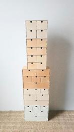 Petite commode en bois de bouleau - bloc à 4 ou 6 tiroirs, Moins de 100 cm, Comme neuf, Enlèvement ou Envoi, Moins de 25 cm