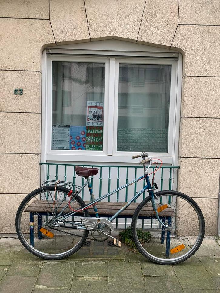 Stadsfiets - enkele versnelling - gerenoveerd, Fietsen en Brommers, Fietsen | Oldtimers, Ophalen