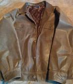 heren jas leder maat L, Kleding | Heren, Jassen | Winter, Ophalen of Verzenden, Maat 52/54 (L)