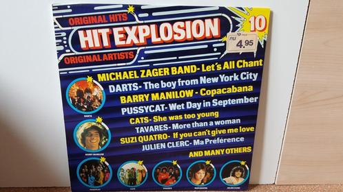 HIT EXPLOSION 10 (1978) (LP), CD & DVD, Vinyles | Compilations, Comme neuf, Pop, 10 pouces, Envoi
