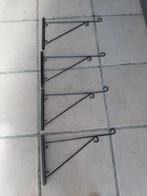 4 plantenhangers in smeedijzer voor bloempot,10€ voor de 4, Ophalen of Verzenden, Gebruikt, Metaal